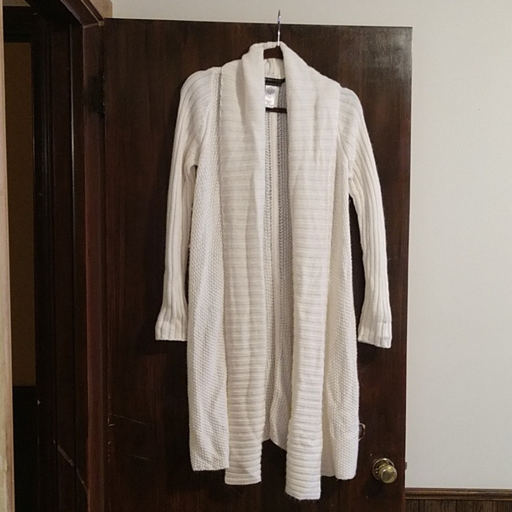 Long White Sweater
